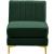Alina Velvet Modular Armless Chair