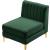 Alina Velvet Modular Armless Chair