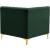 Alina Velvet Modular Corner Chair