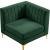 Alina Velvet Modular Corner Chair