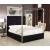 Porter Velvet Queen Size Canopy Bed
