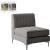 Alina Velvet Modular Armless Chair