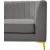 Alina Velvet Modular Armless Chair