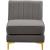 Alina Velvet Modular Armless Chair