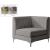 Alina Velvet Modular Corner Chair