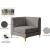 Alina Velvet Modular Corner Chair