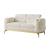 Zoe Fabric Loveseat