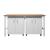 Fortress 3-Piece Textured Metal Garage Storage Set, Composition 1