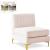 Alina Velvet Modular Armless Chair