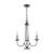 Williamsport 3-Light Chandelier, Configuration 2