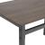 Lana Wood Veneer/Metal 5-Piece Dining Set