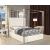 Porter Velvet King Size Canopy Bed