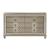 Loudon Leatherette/Mirrored/Wood Platform Bedroom Set w/ LED Lighting