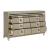 Loudon Leatherette/Mirrored/Wood Platform Bedroom Set w/ LED Lighting