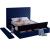 Bliss Velvet King Size Bed