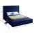 Bliss Velvet King Size Bed