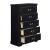 Seabright Leatherette/Wood Platform Bedroom Set