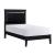 Seabright Leatherette/Wood Platform Bed, Twin Size
