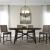 Double Bridge Linen/Wood Counter Chair