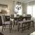 Double Bridge Linen/Wood Counter Chair