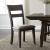 Double Bridge Linen/Wood Splat Back Side Chair