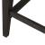 Double Bridge Linen/Wood Counter Bench