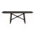Double Bridge Rectangular Wood Extendable Trestle Table