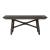 Double Bridge Rectangular Wood Extendable Trestle Table