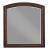 Hudson Wood Arch Top Mirror