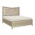 Bijou Queen Size Bed w/ LED Lighting & Footboard Storage