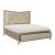 Bijou King Size Bed w/ LED Lighting & Footboard Storage