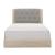 Whiting Fabric/Wood Veneer Bed in a Box, Full Size