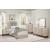 Whiting Fabric/Wood Veneer Bed in a Box, Twin Size