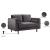 Emily Velvet Loveseat