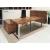 Plana Wood Veneer Executive Desk w/Fixed Pedestal