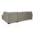 Creswell 2-Piece Polyester U-Shaped Sectional Sofa