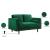 Emily Velvet Loveseat