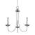 Williamsport 3-Light Chandelier, Configuration 1