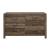 Corbin Faux Wood Veneer/Wood Chevron Pattern Panel Bedroom Set