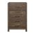 Corbin Faux Wood Veneer/Wood Chevron Pattern Panel Bedroom Set