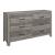 Corbin Faux Wood Veneer/Wood Chevron Pattern Panel Bedroom Set