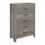 Corbin Faux Wood Veneer/Wood Chevron Pattern Panel Bedroom Set