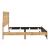 Corbin Faux Wood Veneer/Wood Panel Bed, California King Size