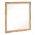 Corbin Square Faux Wood Veneer/Wood Mirror