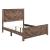 Corbin Faux Wood Veneer/Wood Chevron Pattern Panel Bedroom Set