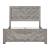 Corbin Faux Wood Veneer/Wood Chevron Pattern Panel Bedroom Set