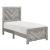 Corbin Faux Wood Veneer/Wood Chevron Pattern Panel Bedroom Set