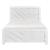 Corbin Faux Wood Veneer/Wood Chevron Pattern Eastern King Panel Bed