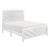 Corbin Faux Wood Veneer/Wood Chevron Pattern Panel Bedroom Set