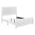 Corbin Faux Wood Veneer/Wood Chevron Pattern Panel Bedroom Set